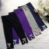 quần legging COTTON nơ gấu-